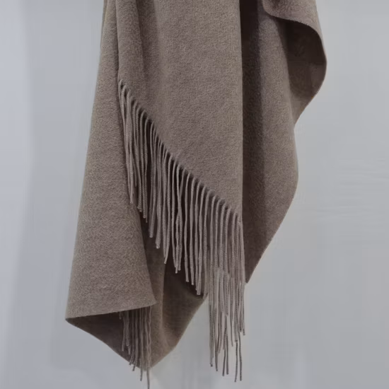 Sciarpa coperta iconica unisex alla moda in lana e cashmere di lusso